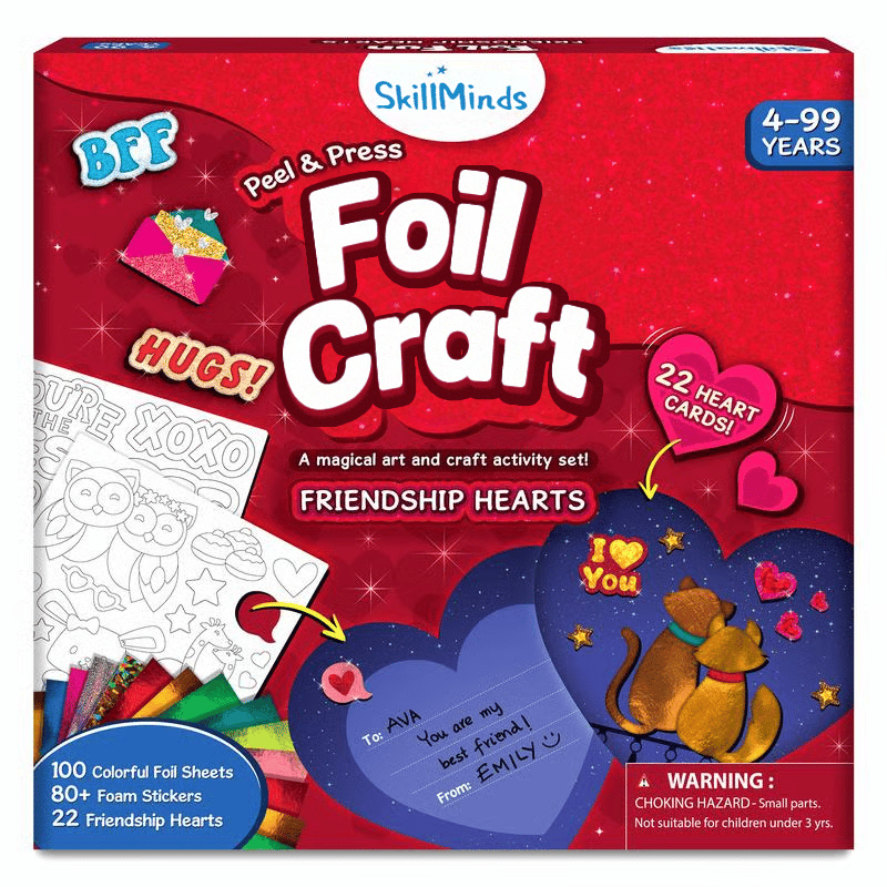 🏆Flash Sale⚡-💥Foil Art & Craft Activity 🤲💓No Mess Art Kit