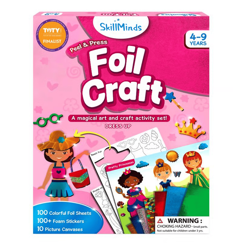 🏆Flash Sale⚡-💥Foil Art & Craft Activity 🤲💓No Mess Art Kit