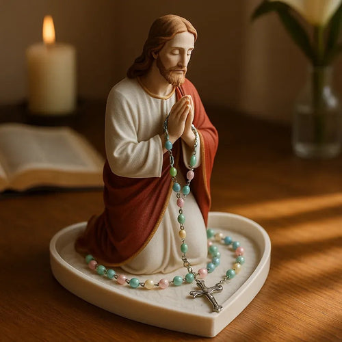 Virgin Mary Rosary Holder
