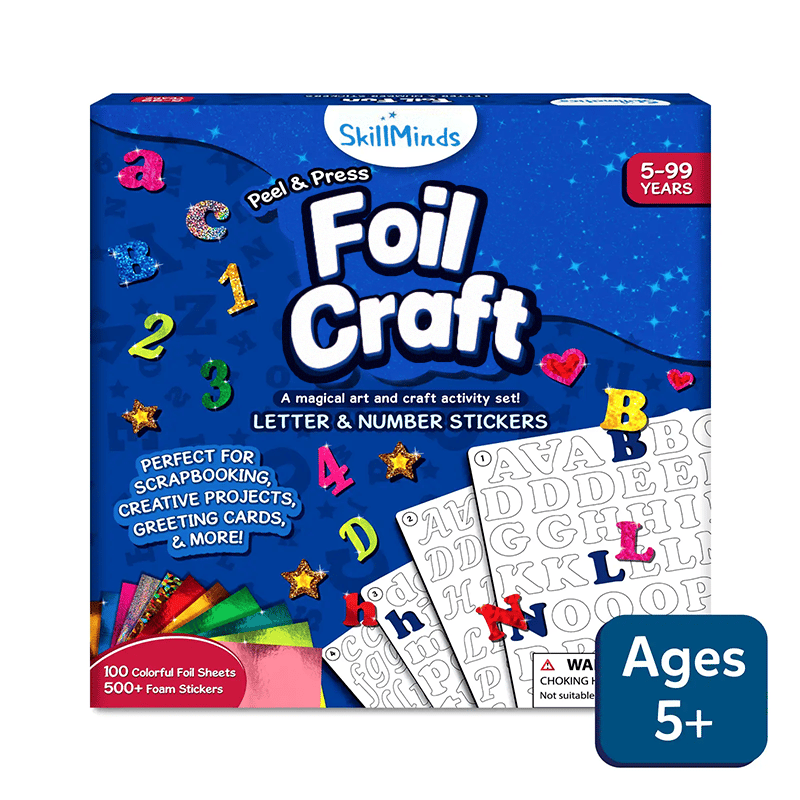 🏆Flash Sale⚡-💥Foil Art & Craft Activity 🤲💓No Mess Art Kit